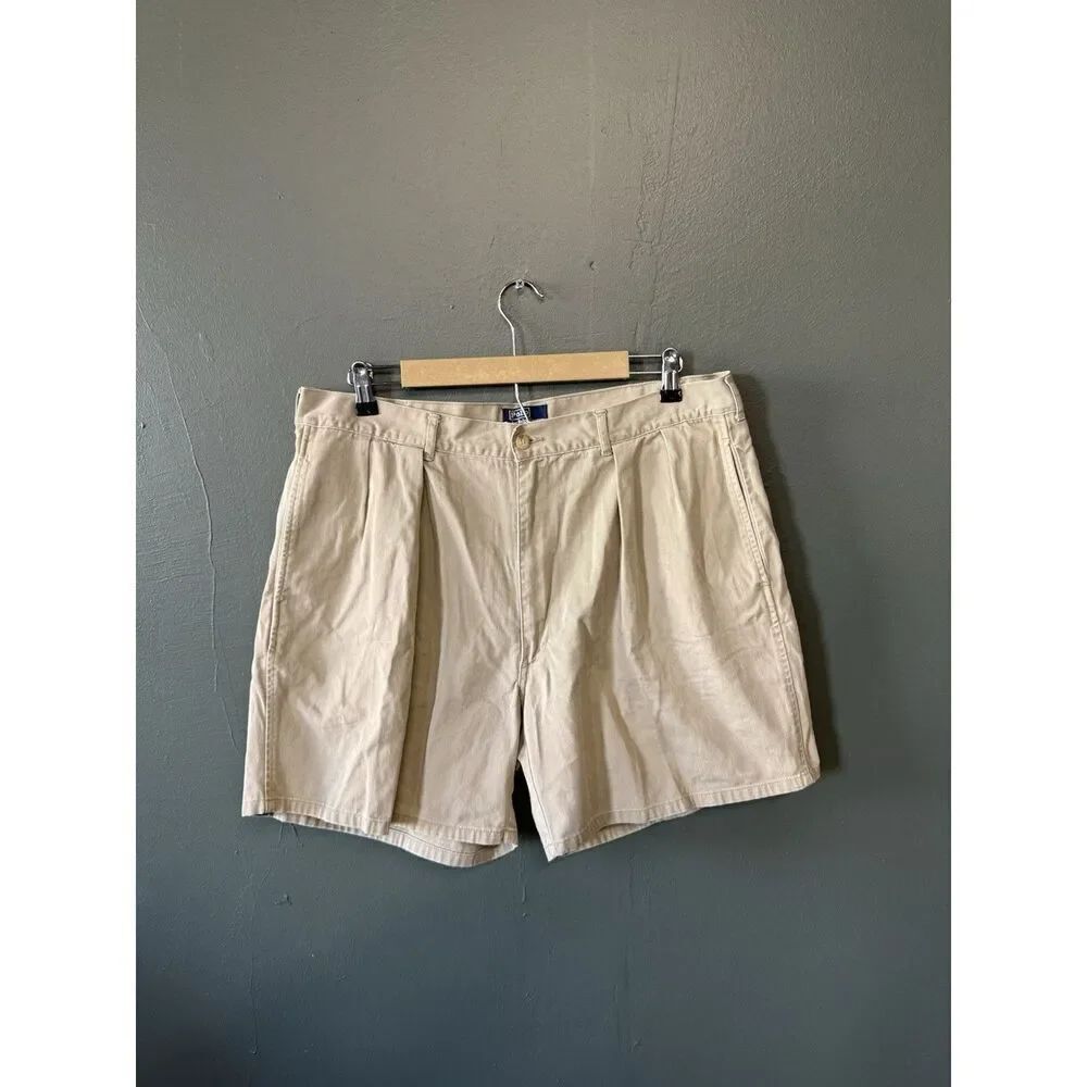 Polo by Ralph Lauren Mens ivory Chino Shorts Size 38